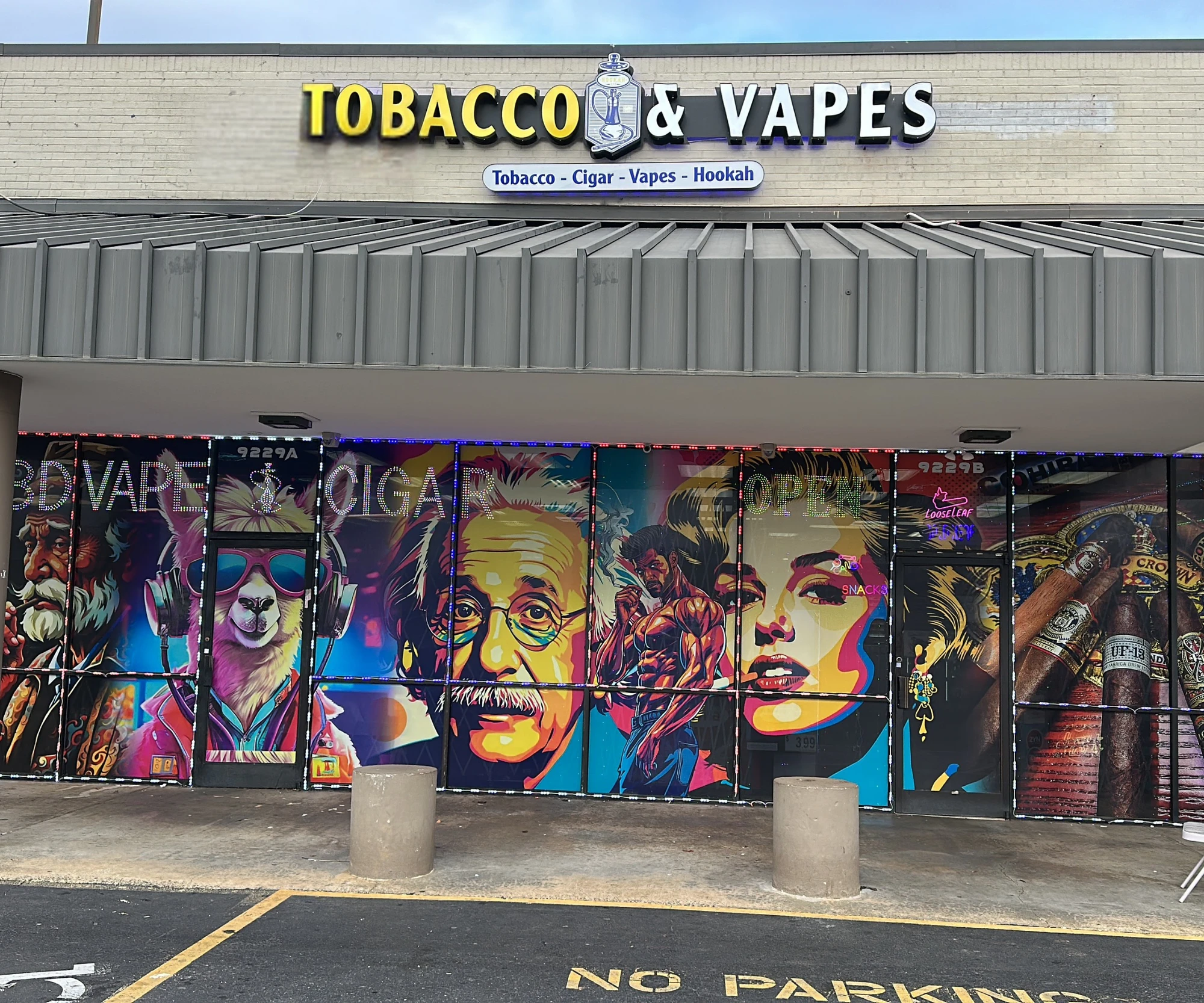 Window Graphics - Tobacco Funky